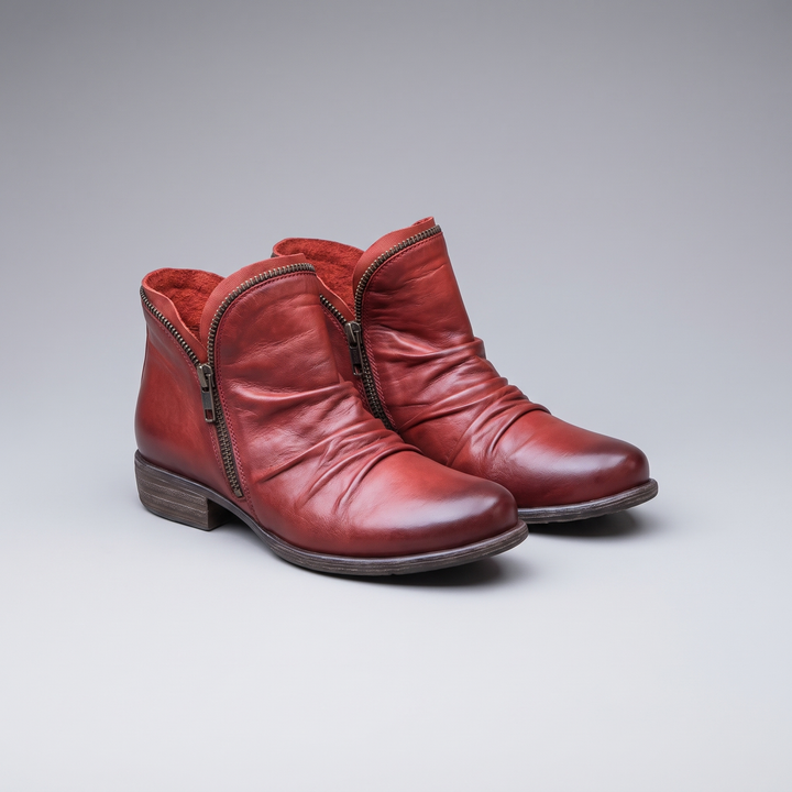 MELINDA LEATHER BOOTS