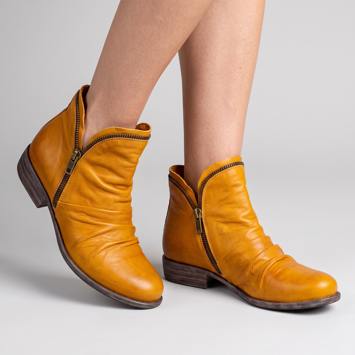MELINDA LEATHER BOOTS