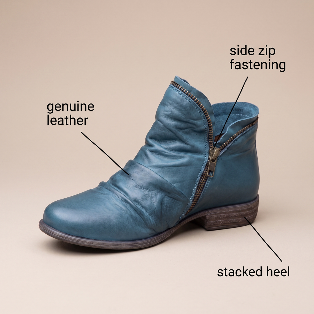MELINDA LEATHER BOOTS
