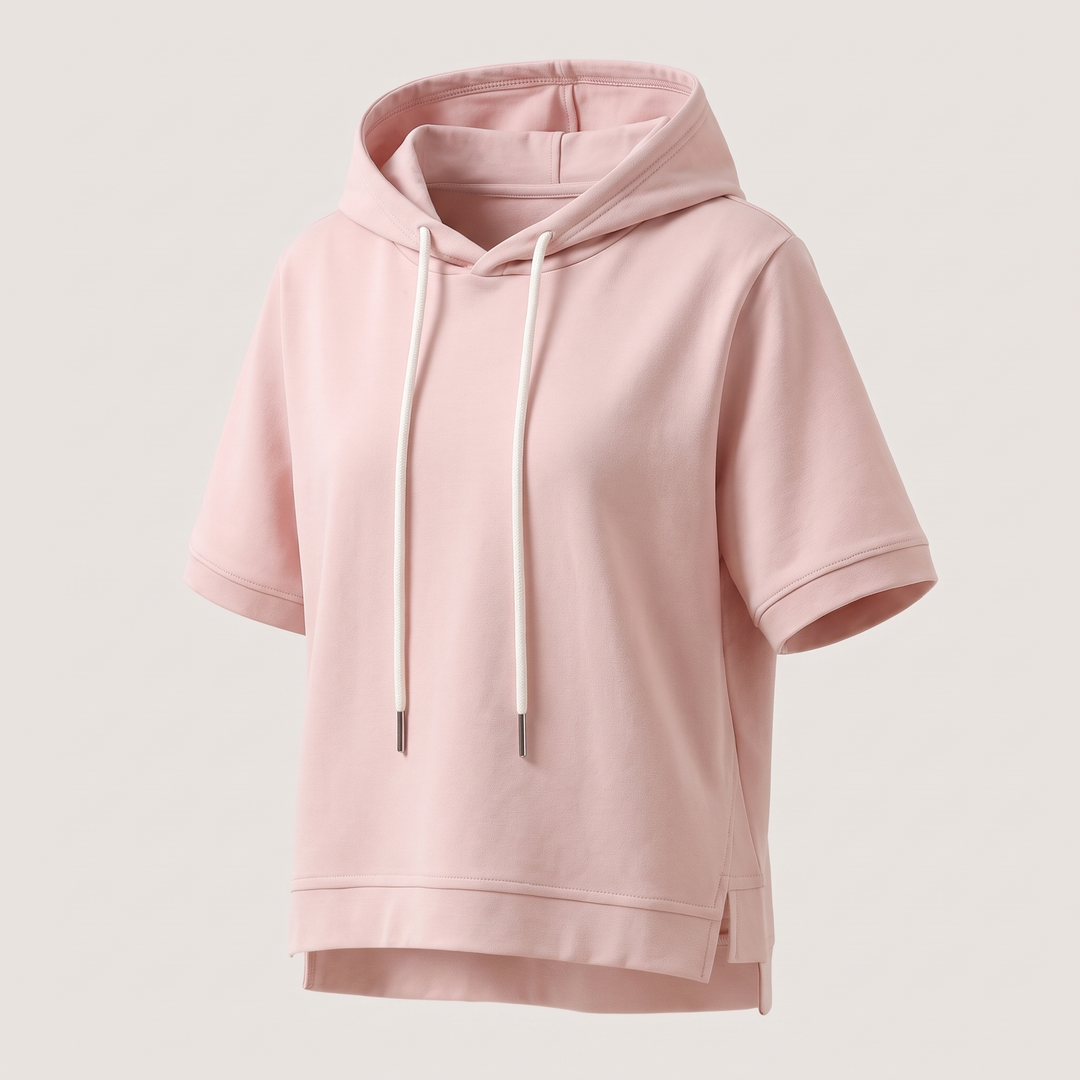 ALISON SHORT SLEEVE HOODIE