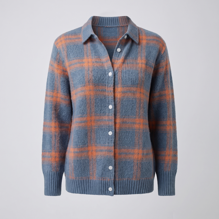 VIVIENNE RETRO CHECK SWEATER