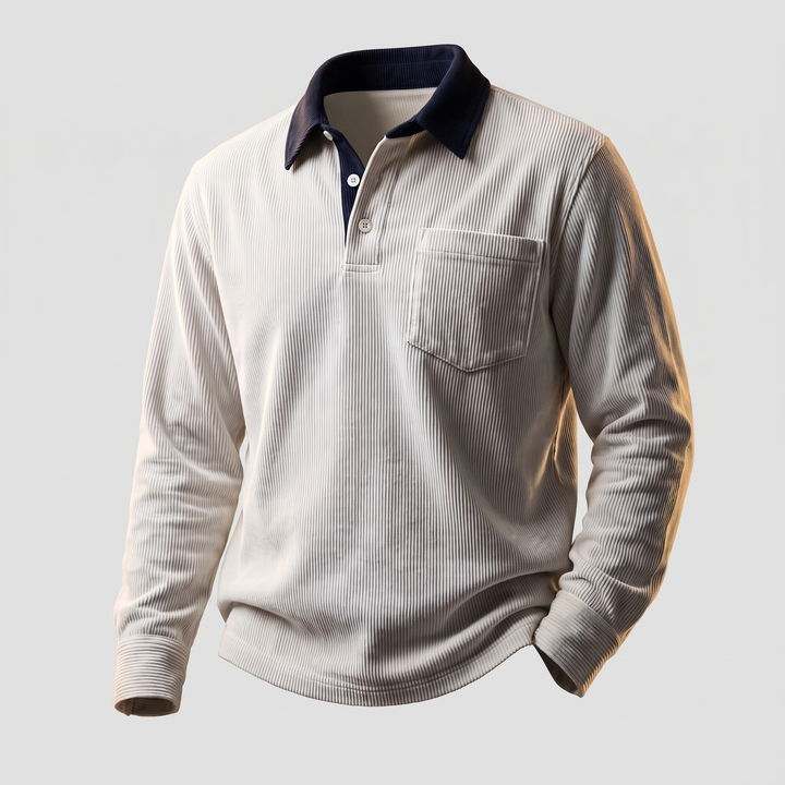ROWLEY CORDUROY POLO SHIRT