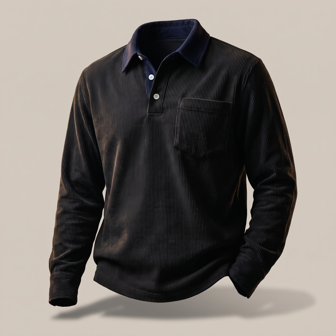 ROWLEY CORDUROY POLO SHIRT