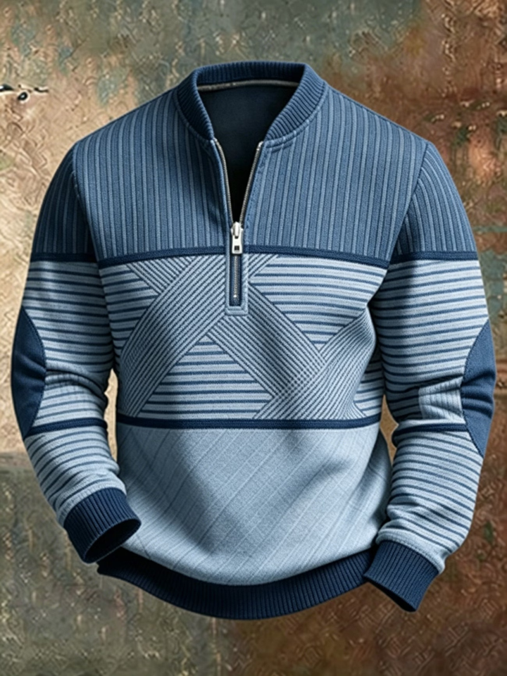 Oliver | Stylish Half-Zip Jumper