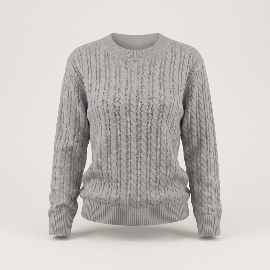 MARIELLE CABLE SWEATER