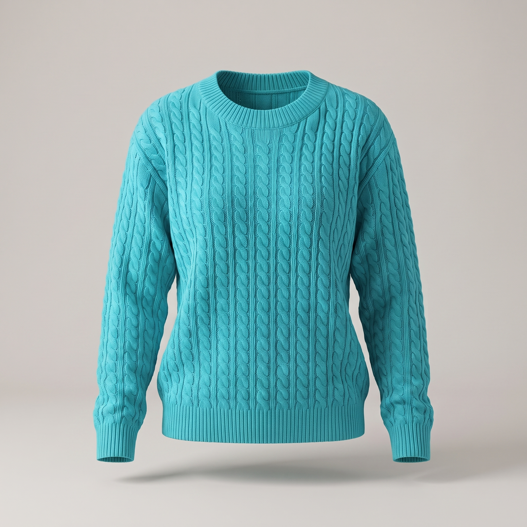 MARIELLE CABLE SWEATER
