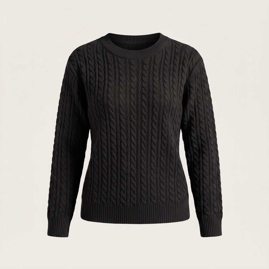MARIELLE CABLE SWEATER