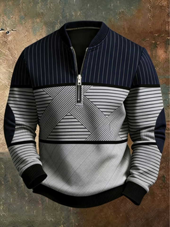 Oliver | Stylish Half-Zip Jumper