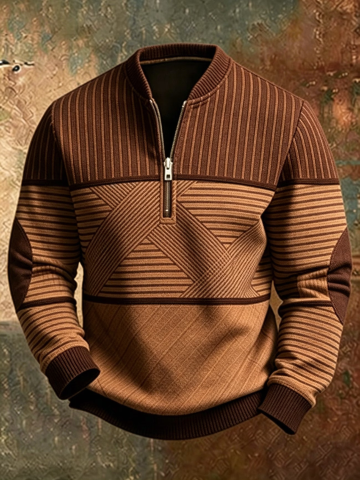 Oliver | Stylish Half-Zip Jumper