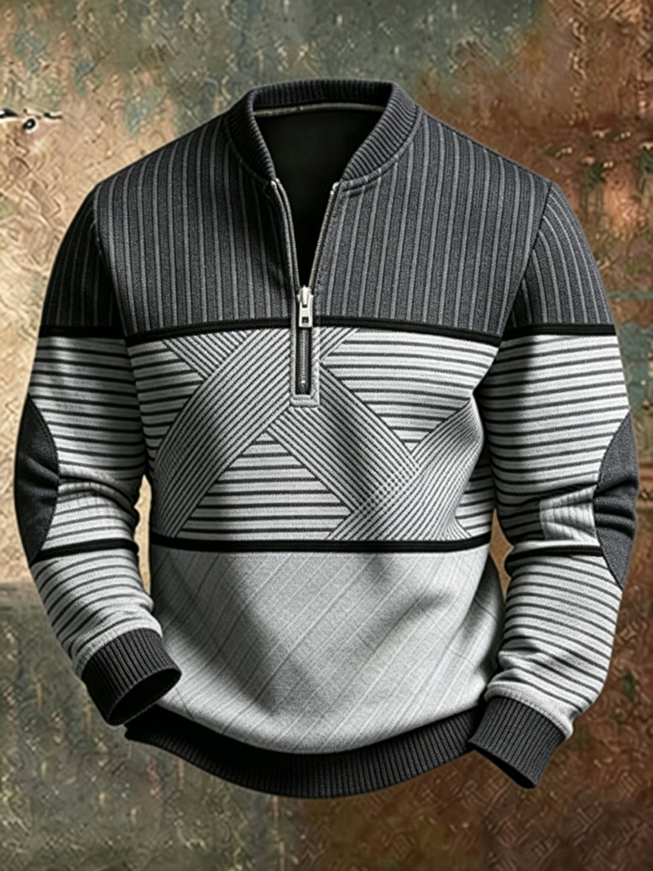 Oliver | Stylish Half-Zip Jumper