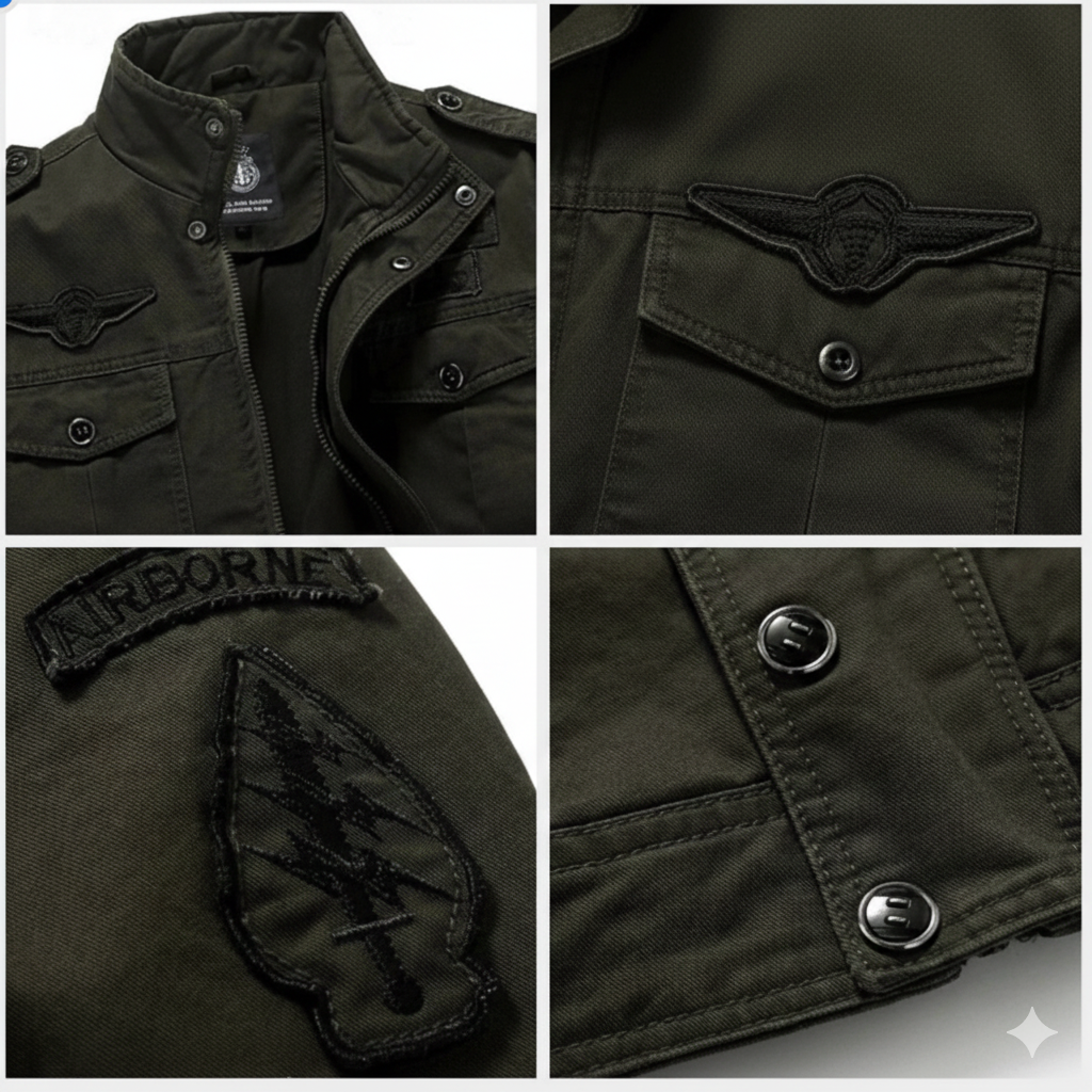 Edward | Structured Military Jacket
