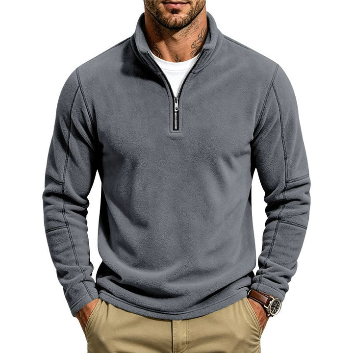 Freddie | Half-Zip Jumper with Stand Collar