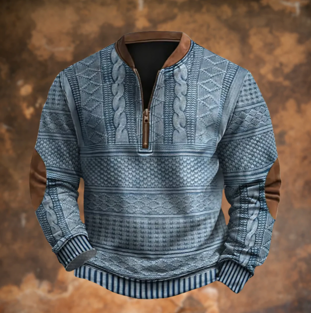 Henry™ | Retro Zip-Up Jumper