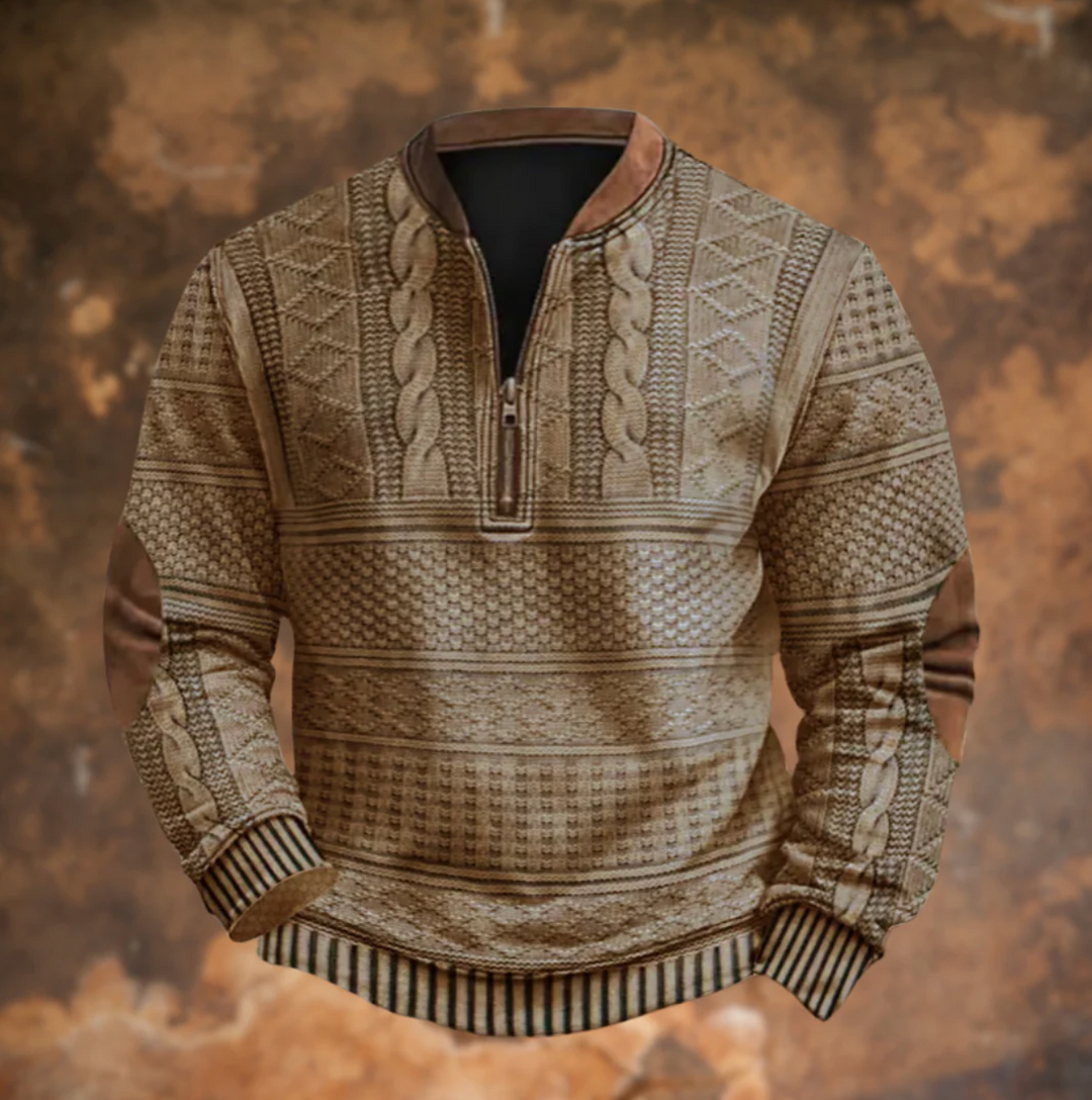Henry™ | Retro Zip-Up Jumper