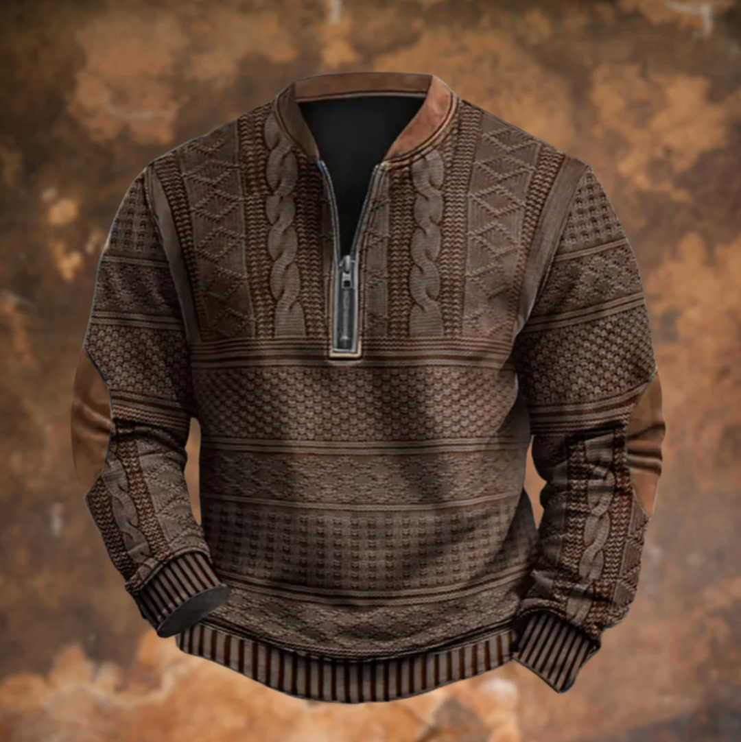 Henry™ | Retro Zip-Up Jumper
