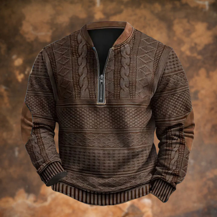 Henry™ | Retro Zip-Up Jumper