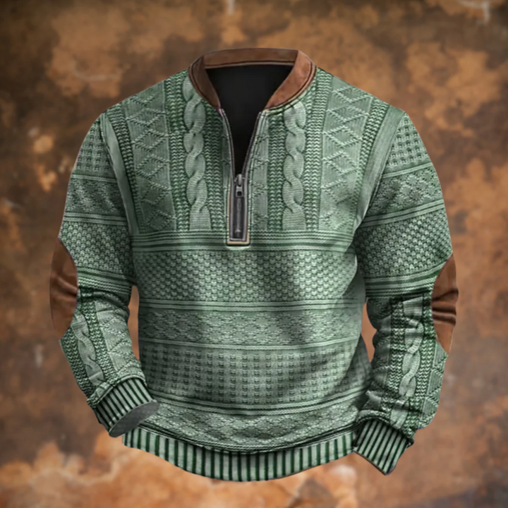 Henry™ | Retro Zip-Up Jumper