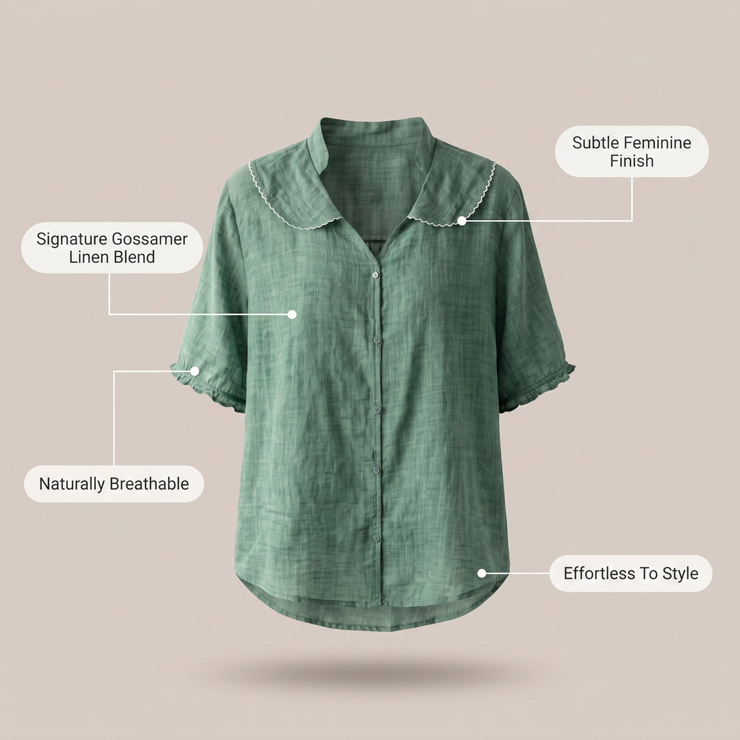 ADÈLE LINEN BLOUSE