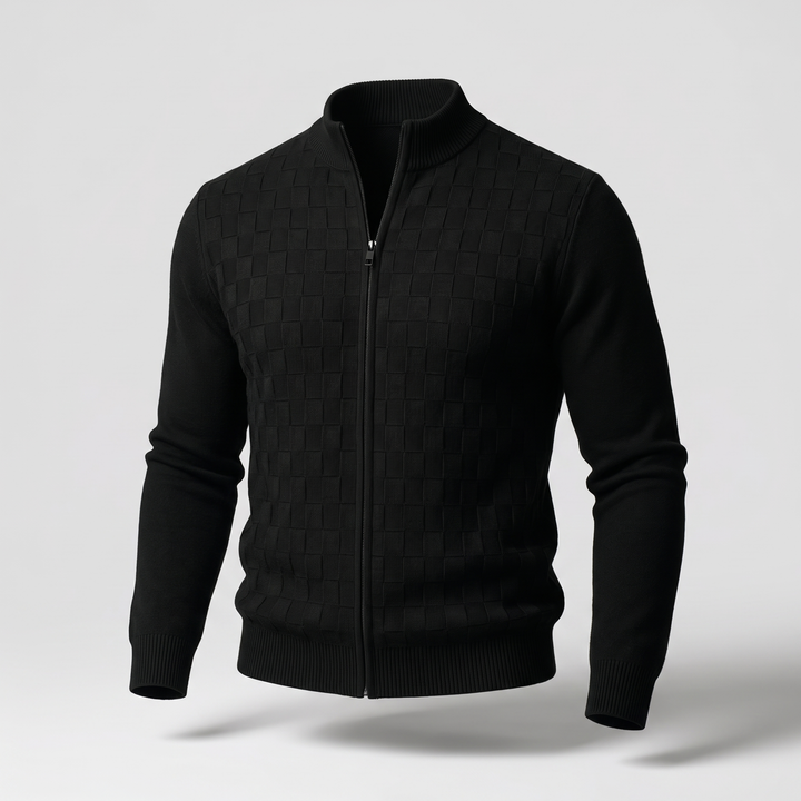 ALDRIC ZIP CARDIGAN