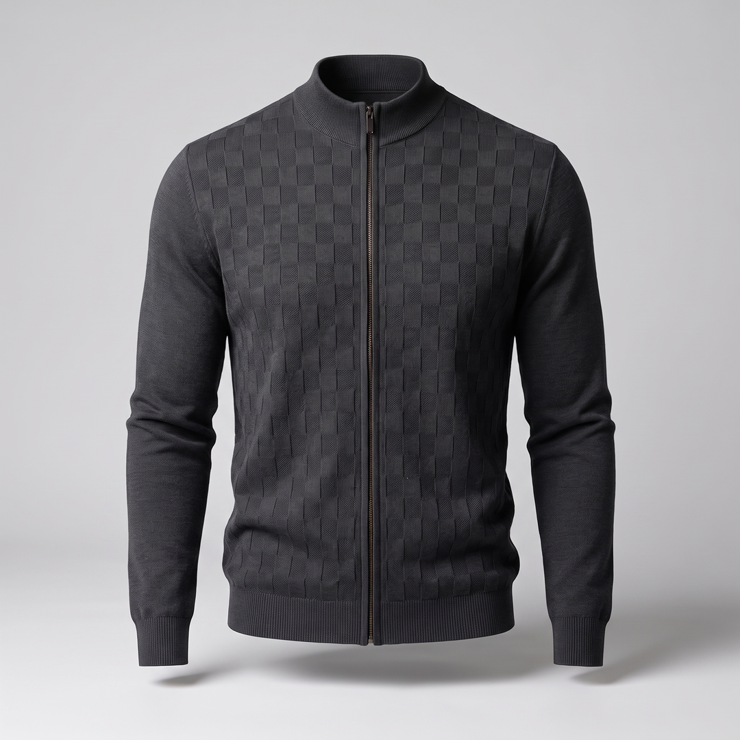 ALDRIC ZIP CARDIGAN