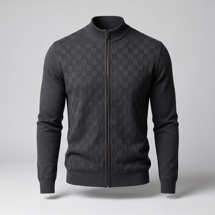 ALDRIC ZIP CARDIGAN