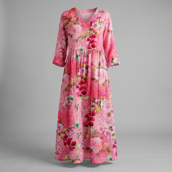 ALINA BLOSSOM MIDI DRESS