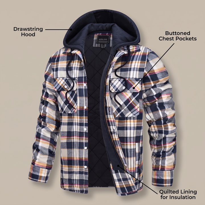 CLAREMONT CHECKED JACKET