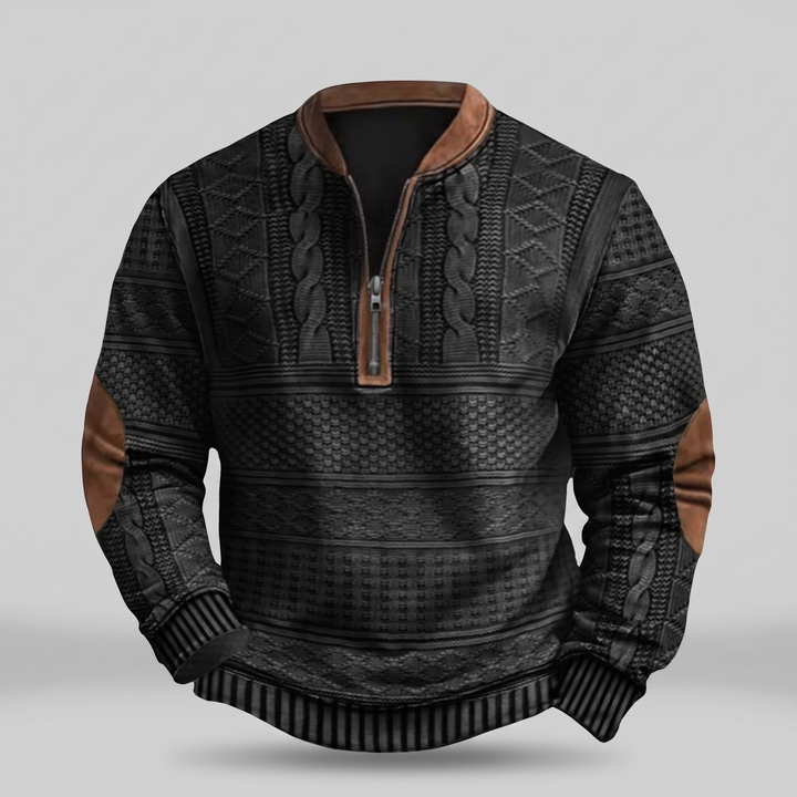 Henry™ | Retro Zip-Up Jumper