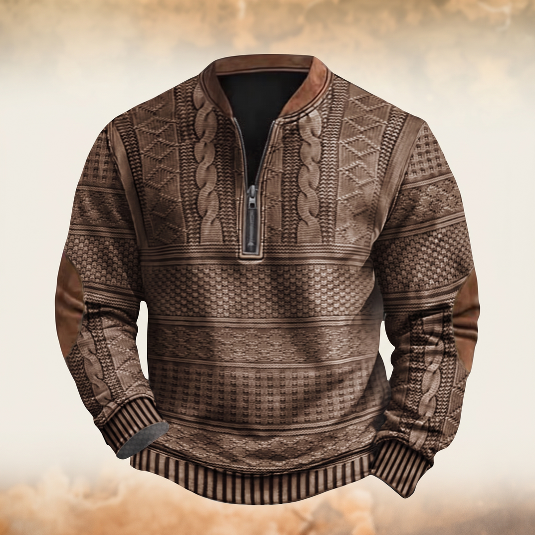 Henry™ | Retro Zip-Up Jumper