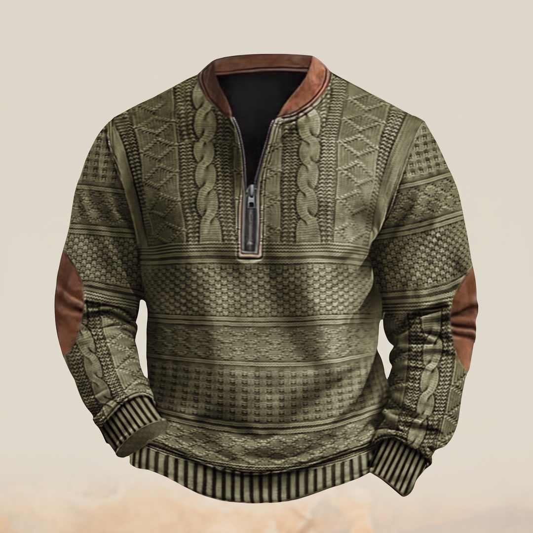 Henry™ | Retro Zip-Up Jumper