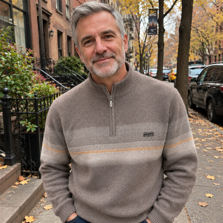 George™ | Premium Wool Half-Zip Jumper