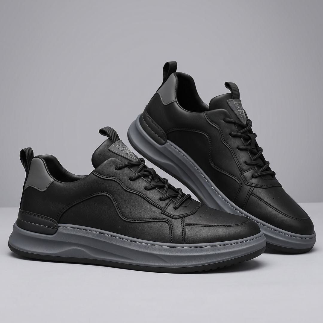 HUDSON LEATHER SNEAKERS