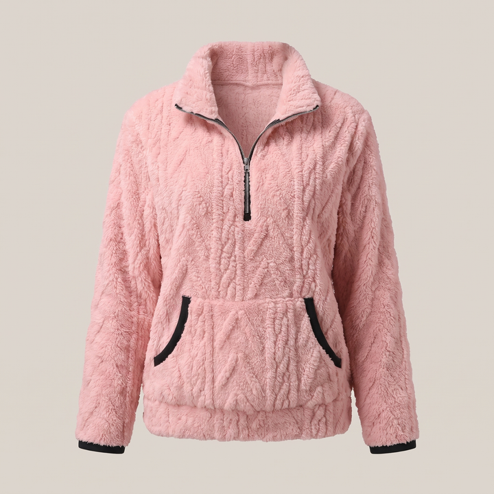 KELORA QUARTER-ZIP SWEATER