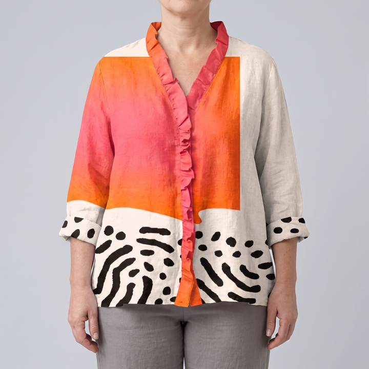 MARIEL LUMINOUS BLOUSE