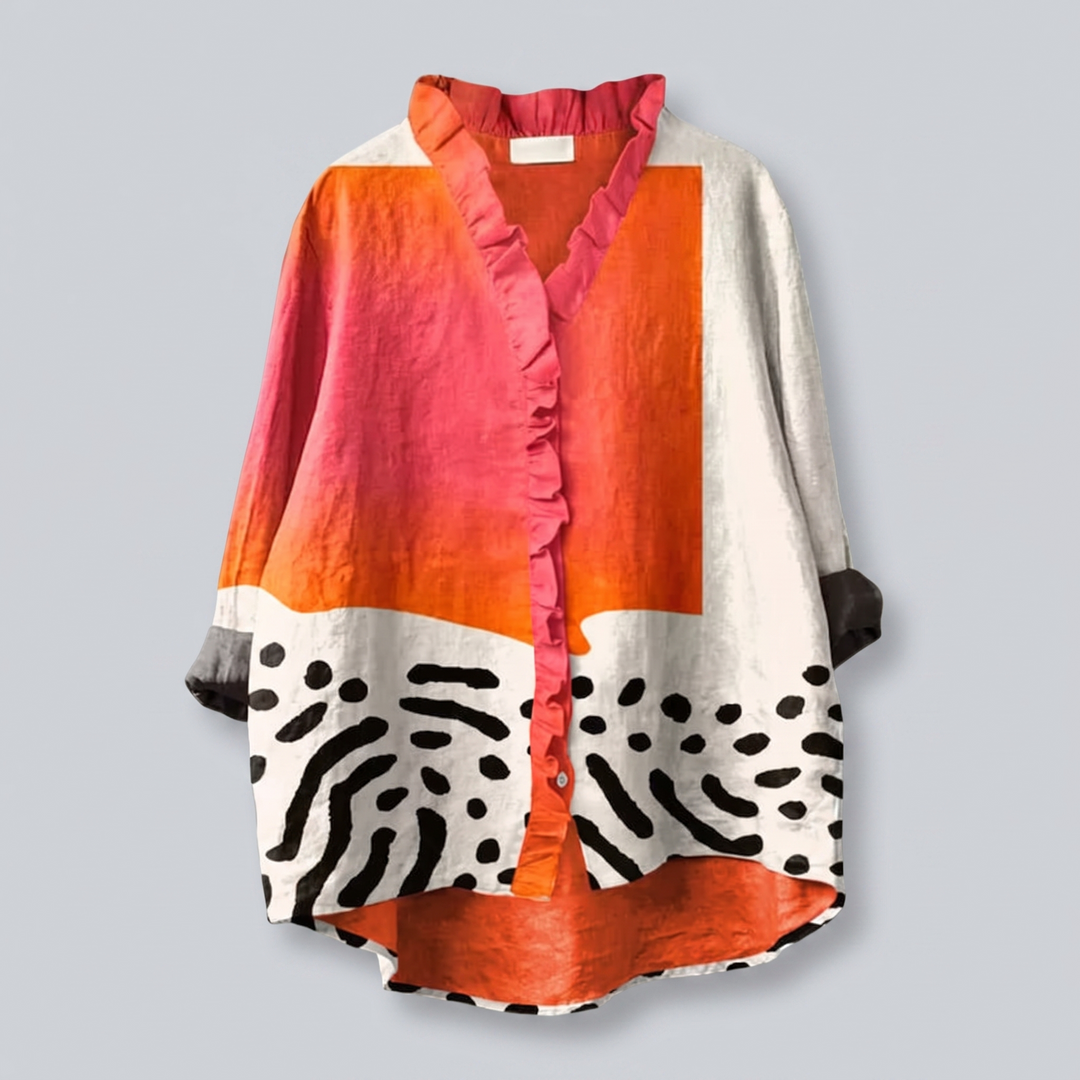 MARIEL LUMINOUS BLOUSE