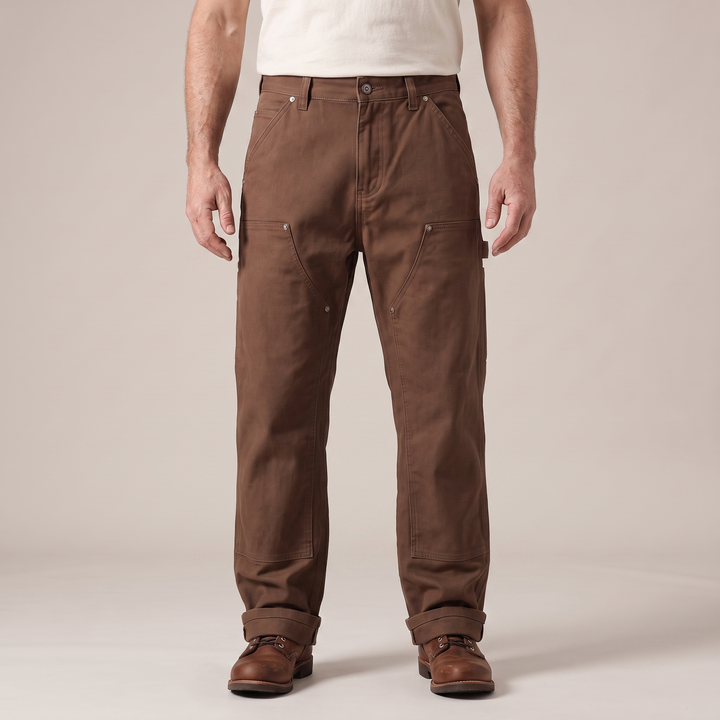 RUGGED WORKWEAR STRAIGHT-LEG UTILITY PANTS