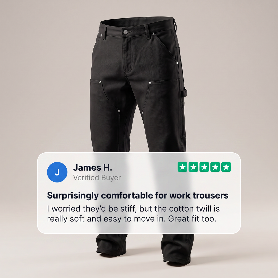 RUGGED WORKWEAR STRAIGHT-LEG UTILITY PANTS