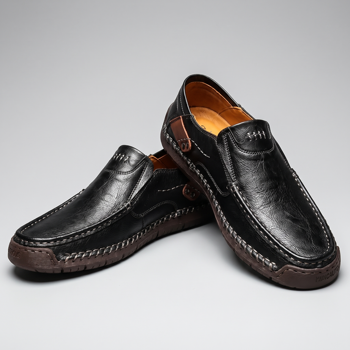MILAN LEATHER LOAFER SLIP-ON