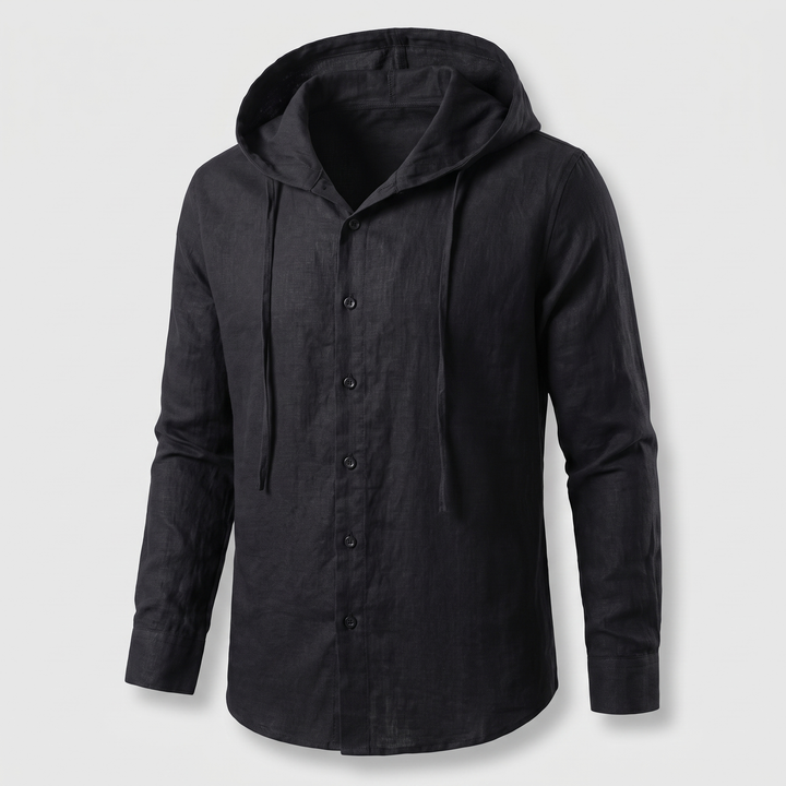 NOVA LINEN HOODIE