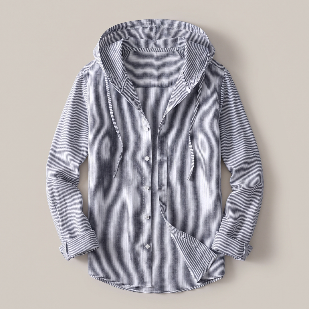 NOVA LINEN HOODIE