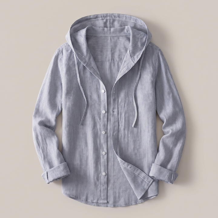 NOVA LINEN HOODIE