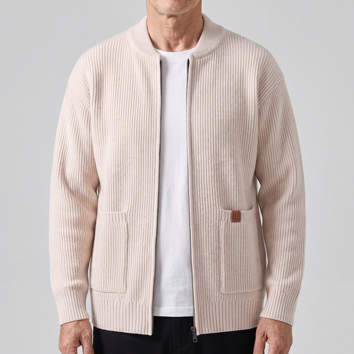NOVA RIB KNIT JACKET