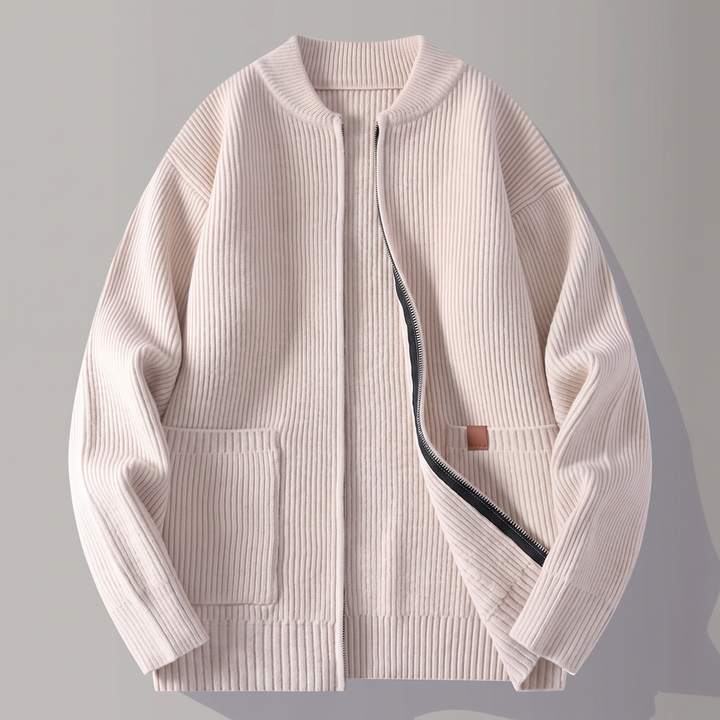 NOVA RIB KNIT JACKET