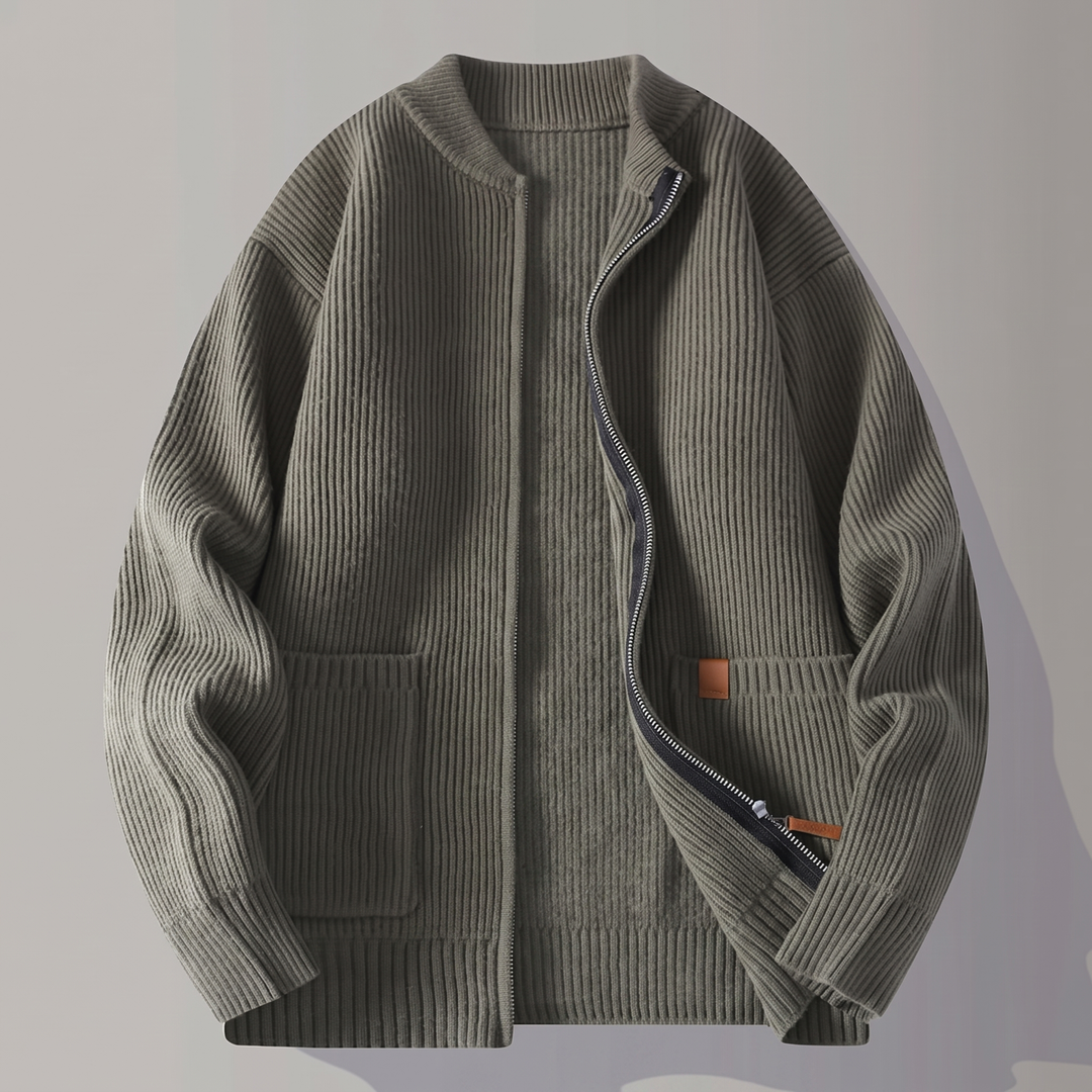 NOVA RIB KNIT JACKET