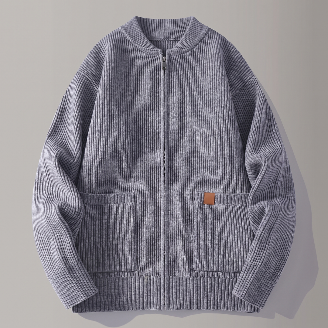 NOVA RIB KNIT JACKET
