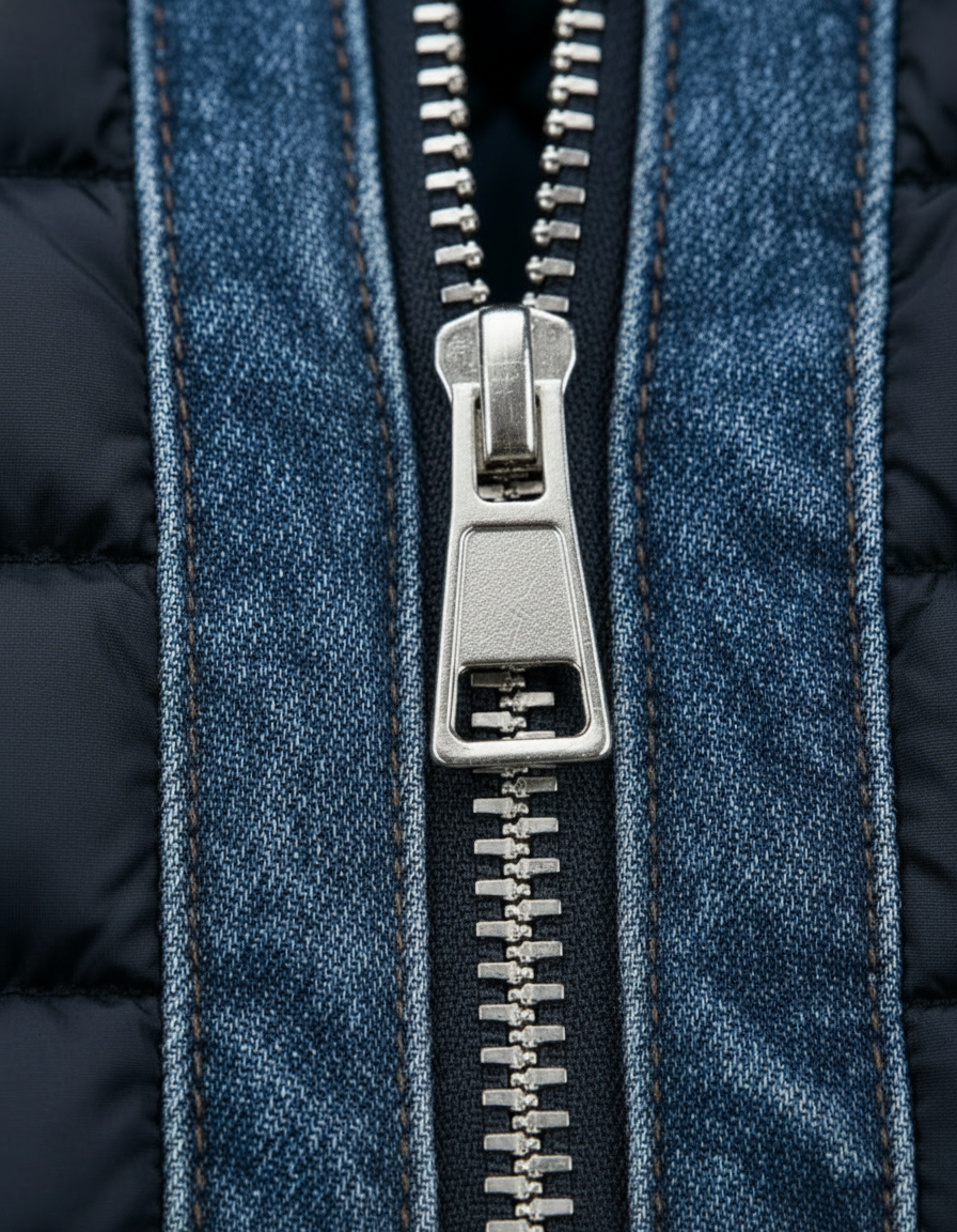 Oliver | Quilted Denim Hybrid Jacket