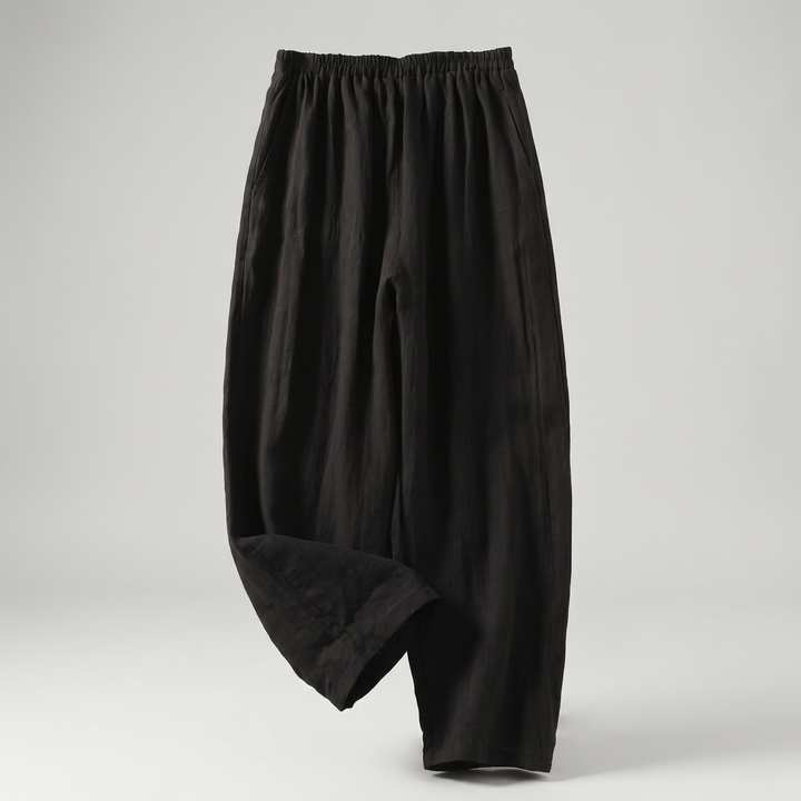SOPHIA FLOW COTTON LINEN PANTS