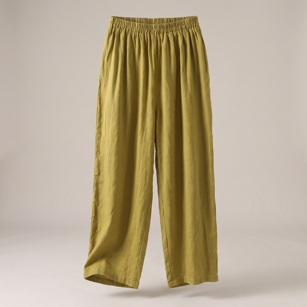 SOPHIA FLOW COTTON LINEN PANTS