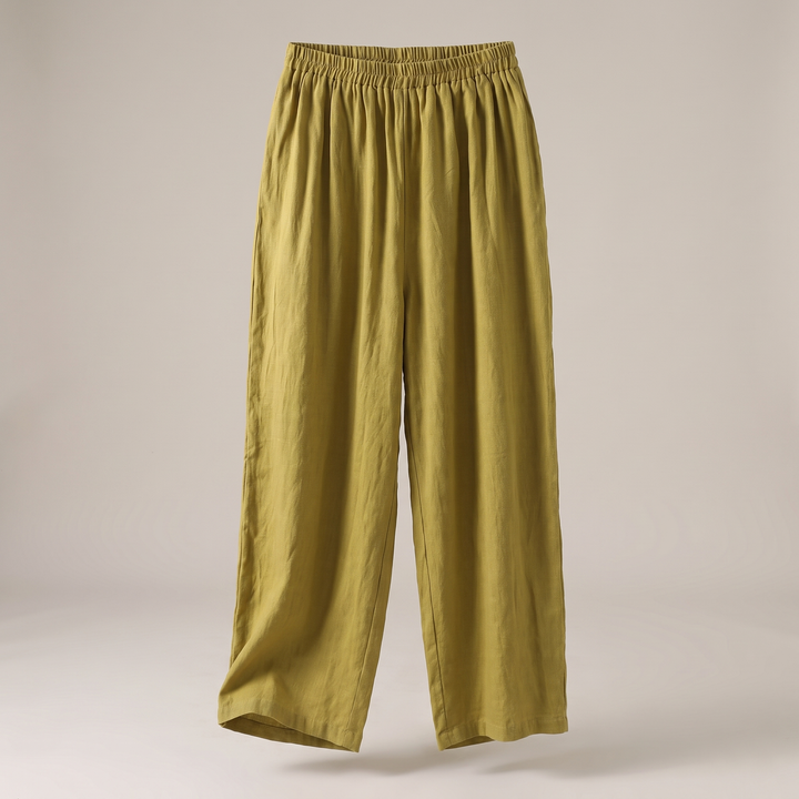 SOPHIA FLOW COTTON LINEN PANTS