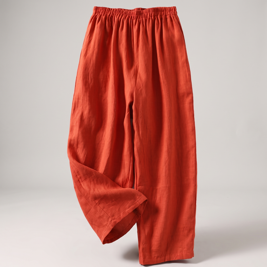 SOPHIA FLOW COTTON LINEN PANTS